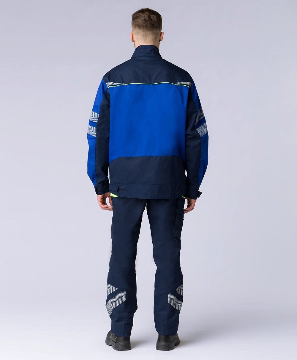 Куртка укороченная мужская PROFLINE SPECIALIST, т.синий/васильковый